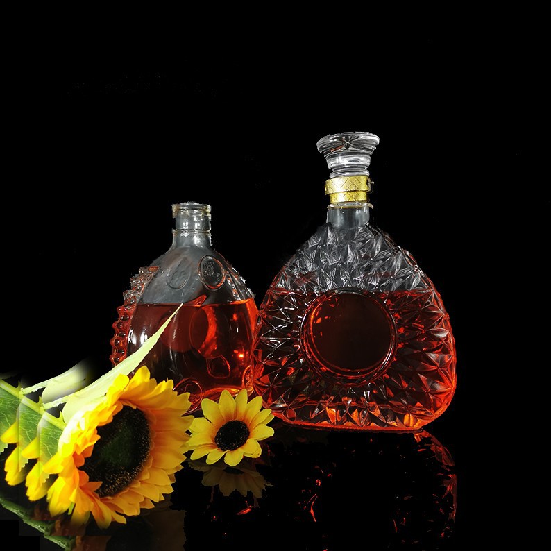 Does the shape of the liquor bottle affect the grade of the wine?