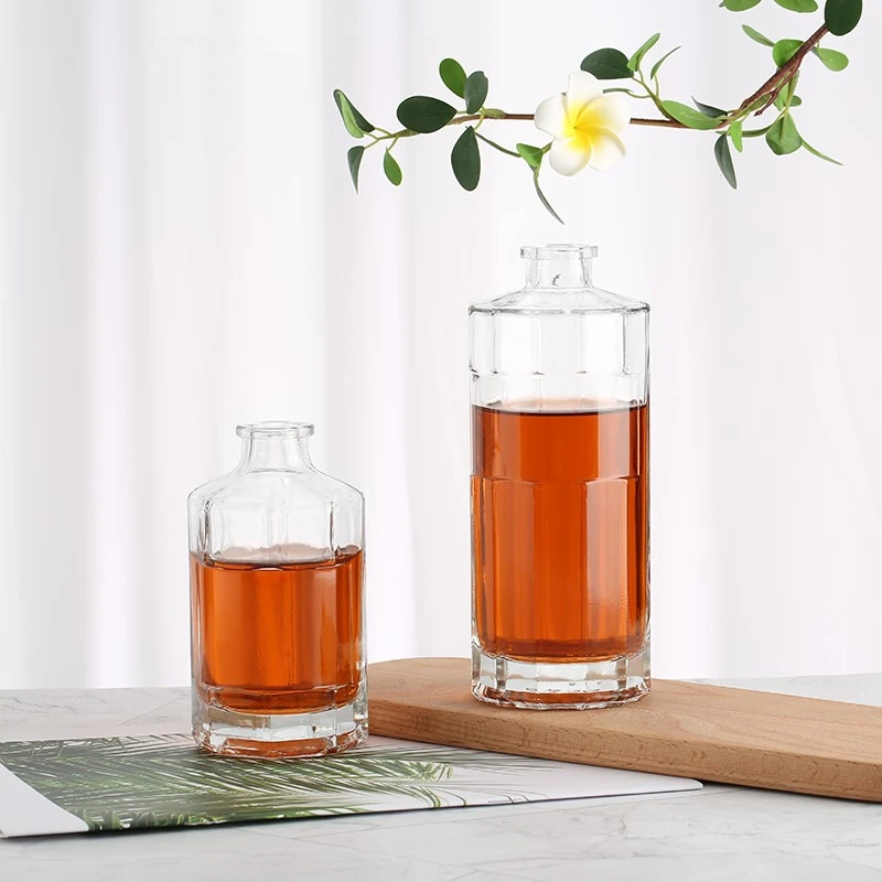 glass container for whiskey