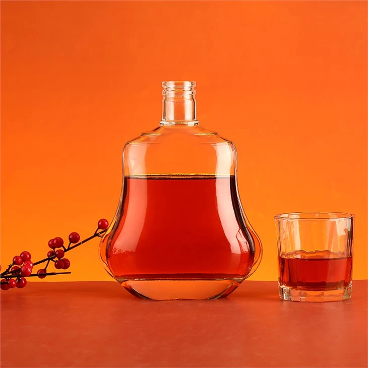 500 ml glas whiskyflasker