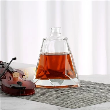 500ml alkoholflaske med glas