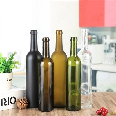 Højkvalitets 750 ml vinglasflaske