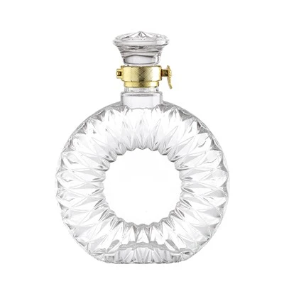 Brugerdefineret udskrivning Brandy Logo glasflaske til 500 ml