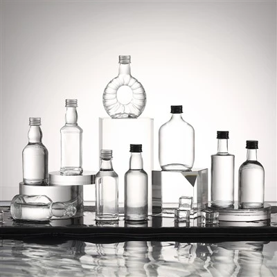 Mini glassmagningsflasker